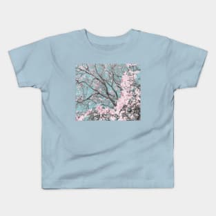 Underneath the Cherry Blossoms Kids T-Shirt